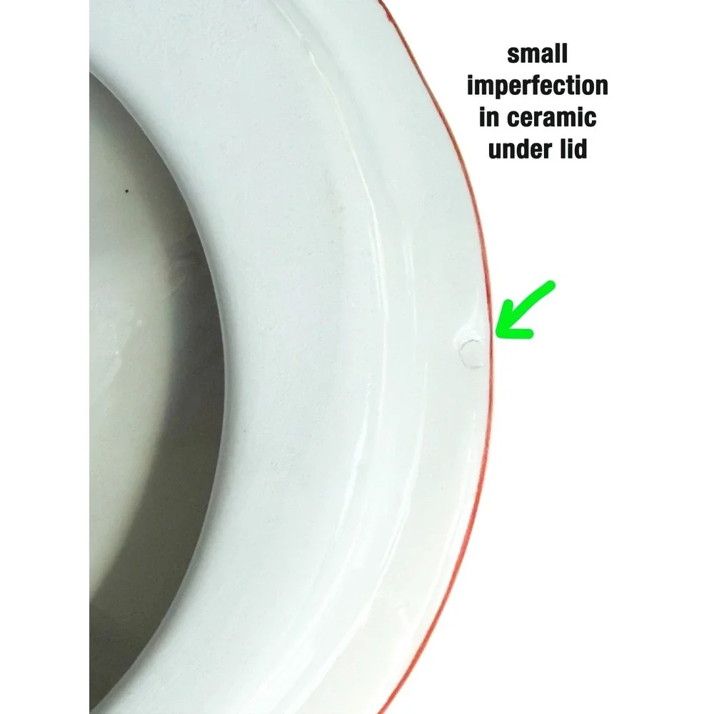 Tomato Sugar Jar & Lid 5.5